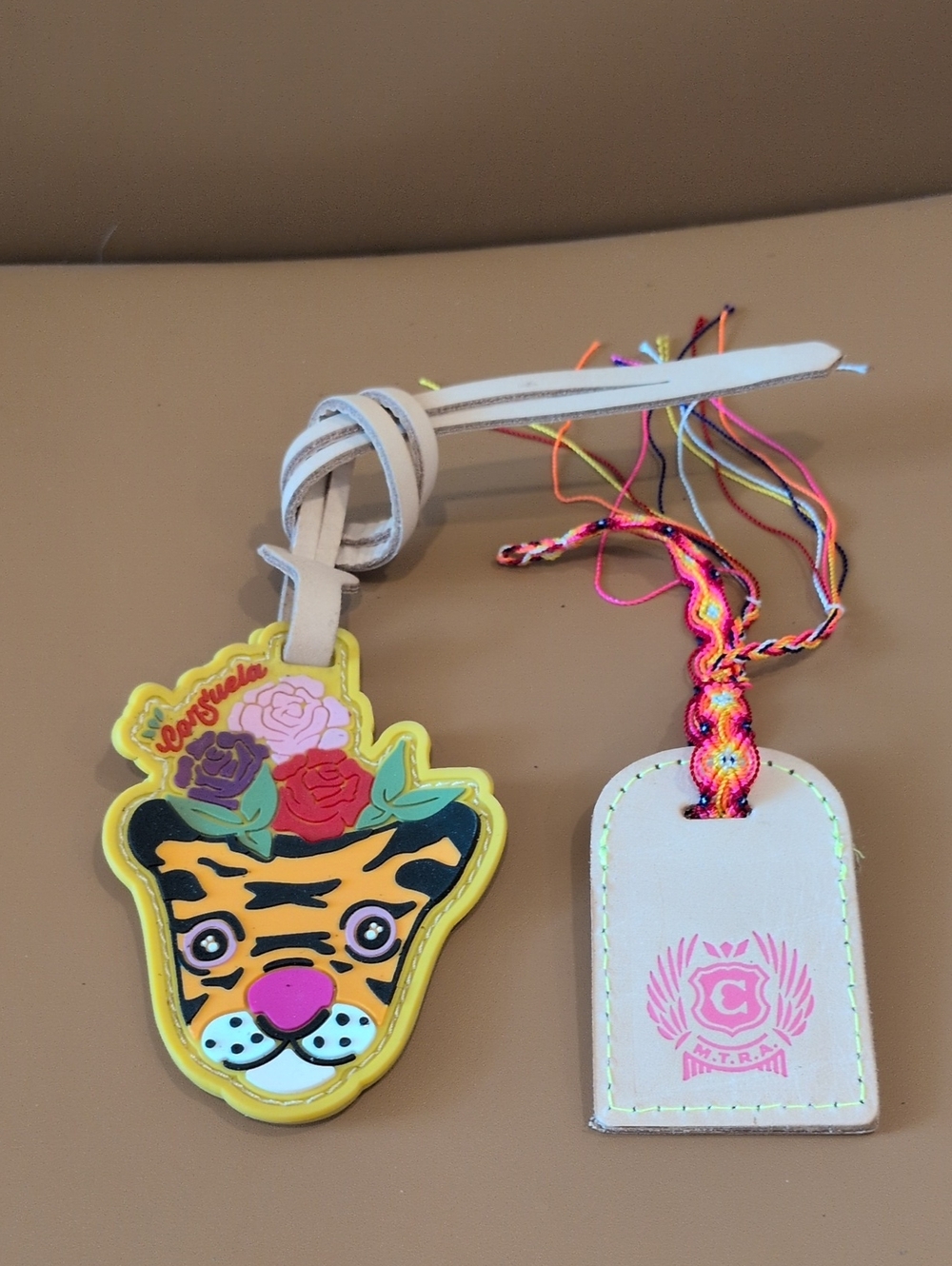 Consuela Bundle Of 2 Luggage Tag Charms